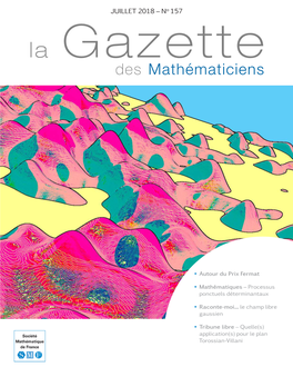 Gazette Des Mathématiciens