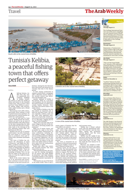 Tunisia's Kelibia, a Peaceful Fishing Town That Offers Perfect Getaway