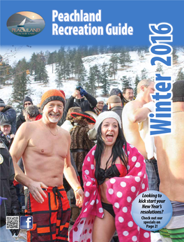 Peachland Recreation Guide Winter 2016 Winter