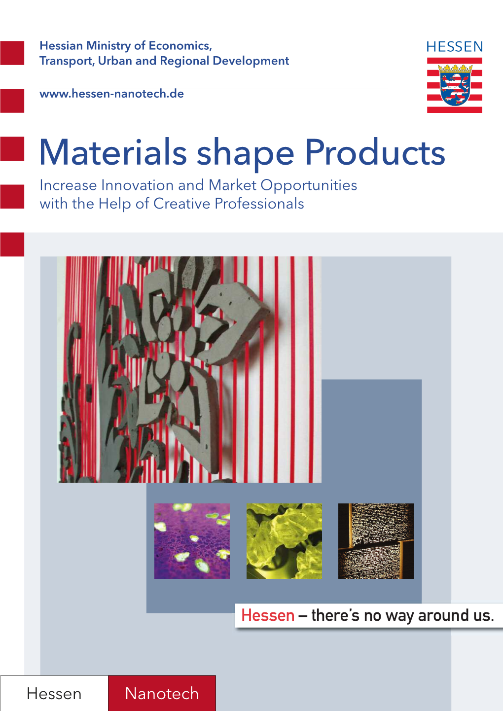Broschüre Materials Shape Products