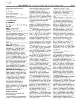 Federal Register/Vol. 75, No. 131/Friday, July 9, 2010/Proposed