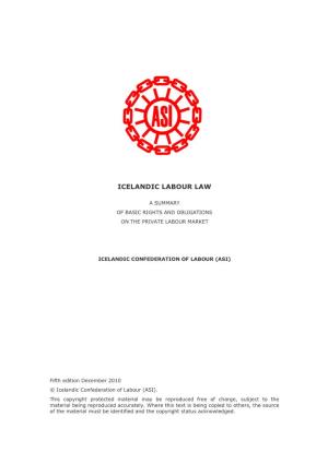 Icelandic Labour Law
