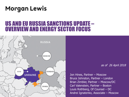 Us and Eu Russia Sanctions Update