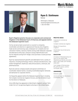 Ryan D. Stottmann Partner