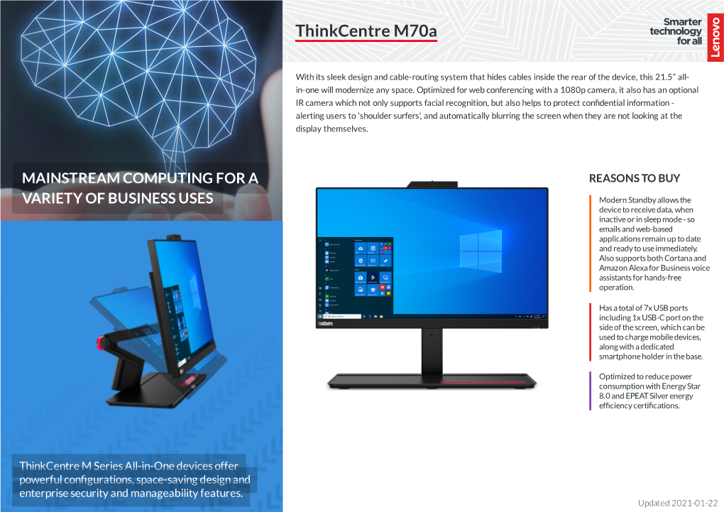 Thinkcentre M70a