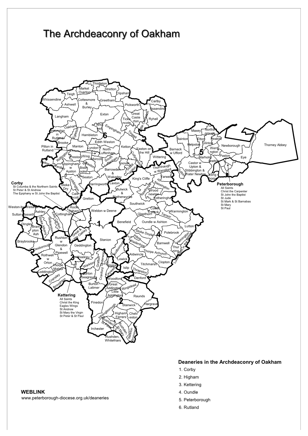 The Archdeaconry of Oakham 1