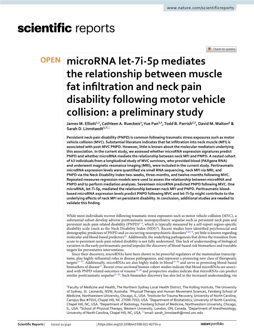 Microrna Let-7I-5P Mediates the Relationship Between Muscle Fat