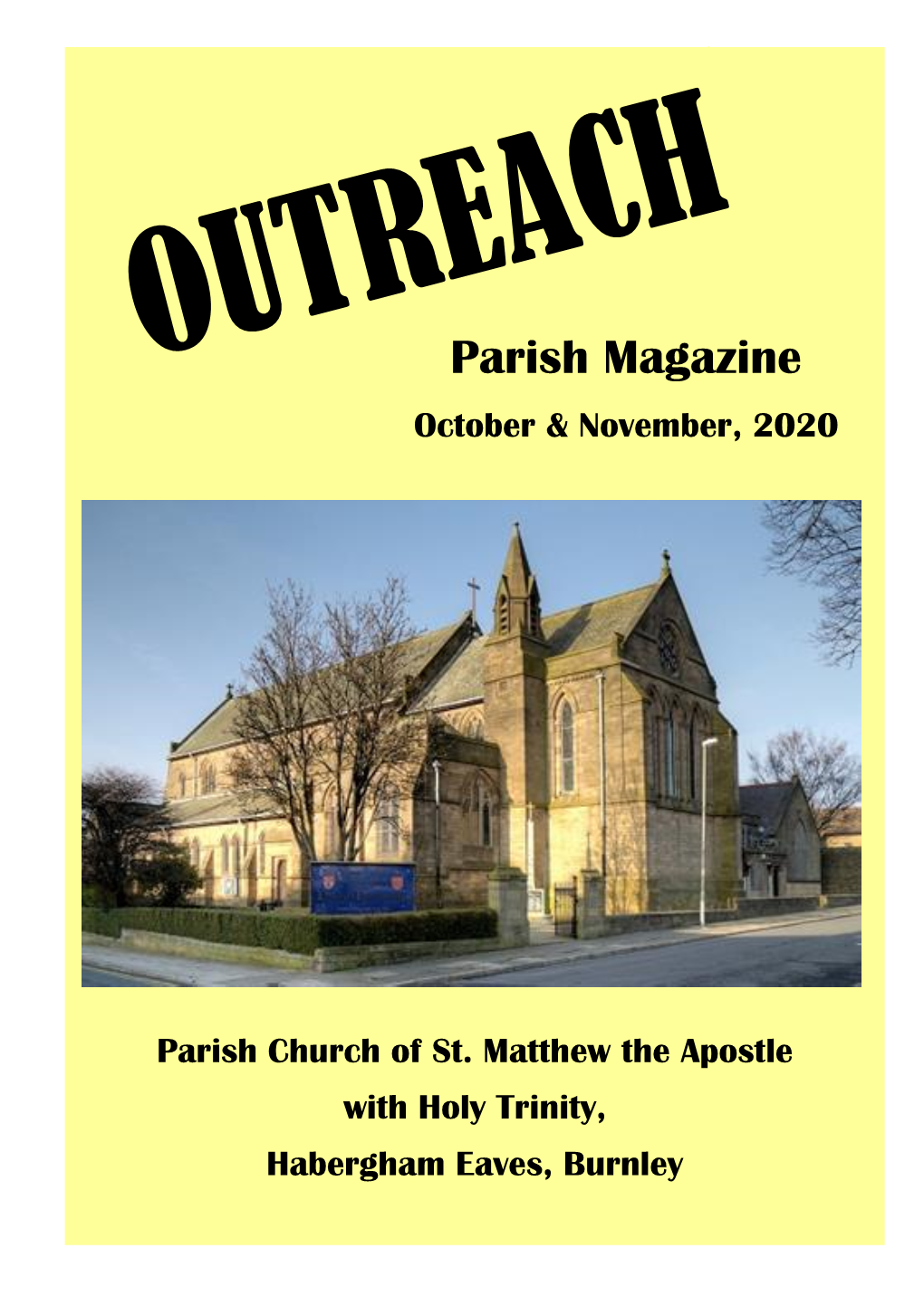 Parish Magazine October & November, 2020