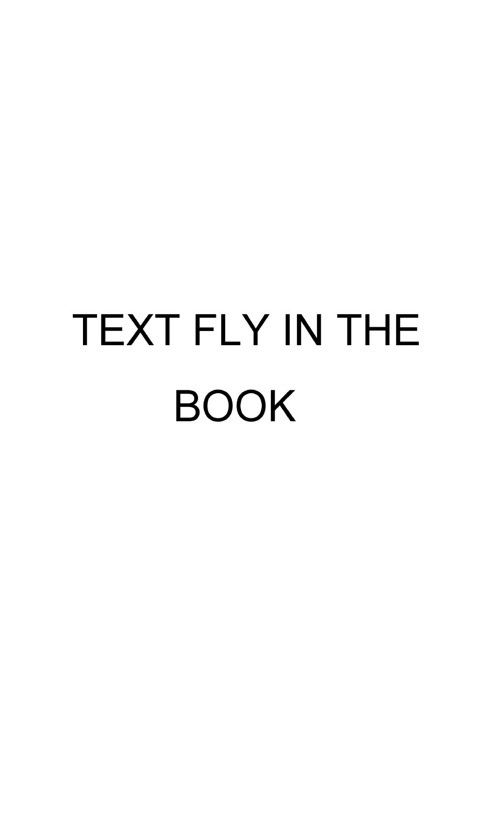 Text Fly In
