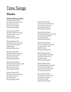 Time Songs (PDF)
