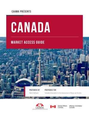 Download the Music Market Access Report Canada