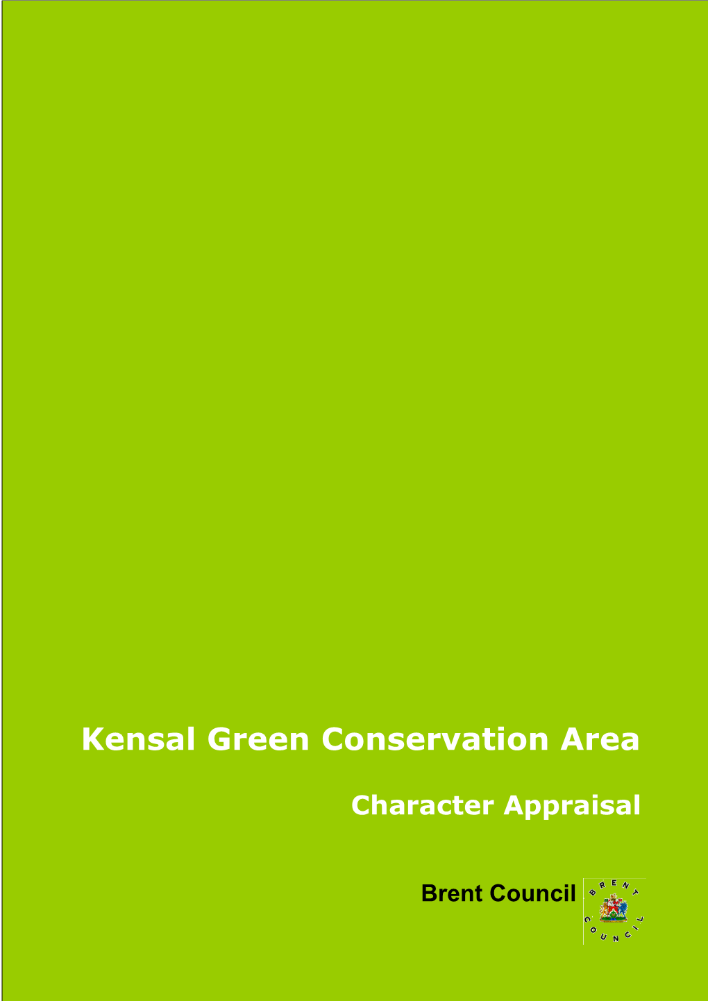 Kensal Green Conservation Area Character Appraisal/Management Plan