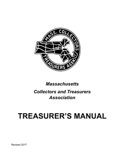 Treasurer's Manual