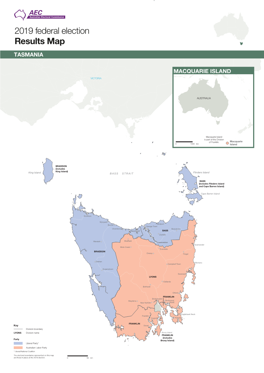 Tasmania Results