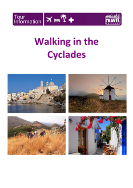Walking in the Cyclades