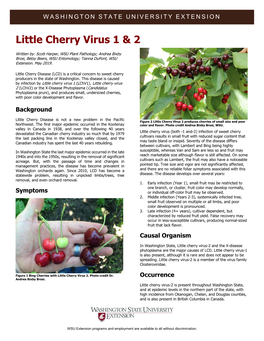 Little Cherry Virus 1 & 2
