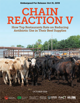 How Top Restaurants Rate on Reducing Antibiotic Use in Their Beef Supplies