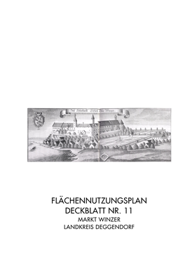 Flächennutzungsplan Deckblatt Nr. 11 Markt Winzer Landkreis Deggendorf
