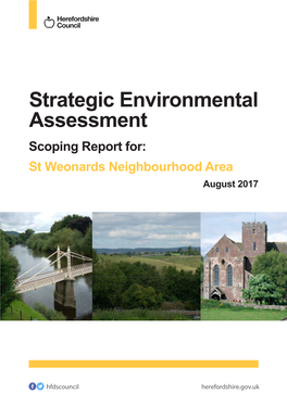 St Weonards Strategic Environmental Assessment (SEA) August 2017