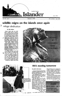 Wildlife Reigns on the Islands Once Again Refuge Dedication