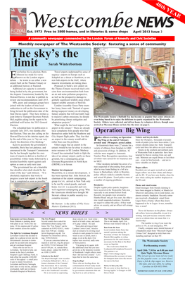 Westcombe News April 2013