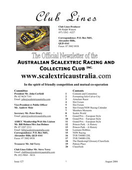 NSW Racing Calender 7 Members Moments Secretary Mr