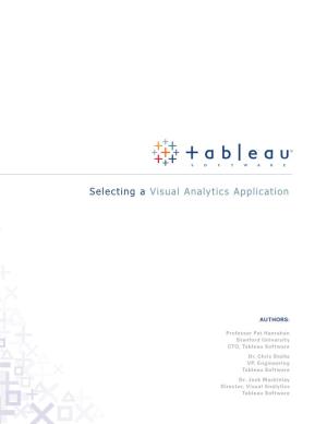 Visual Analytics Application