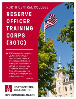 Reserve Officer Training Corps (Rotc)