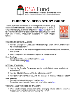 Eugene V. Debs: a Graphic Biography Study Guide