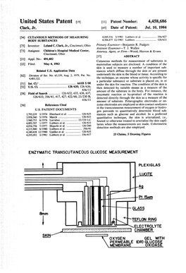 United States Patent (19) 11 Patent Number: 4,458,686 Clark, Jr