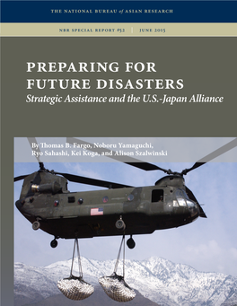 Preparing for Future Disasters, 2015