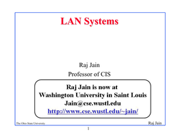 LAN Systems: Ethernet, Token Ring, and FDDI