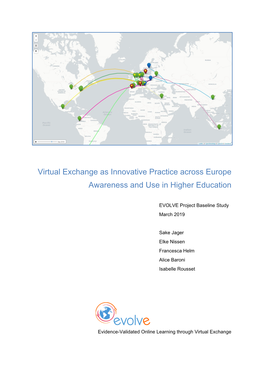Virtual Exchange As Innovative Practice Across Europe Awareness and Use in Higher Education