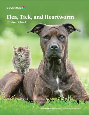 Flea, Tick, and Heartworm Product Chart