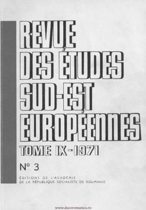 Lehm71 N°3 Editions De L'academie De La Republique Socialiste De Roumanie
