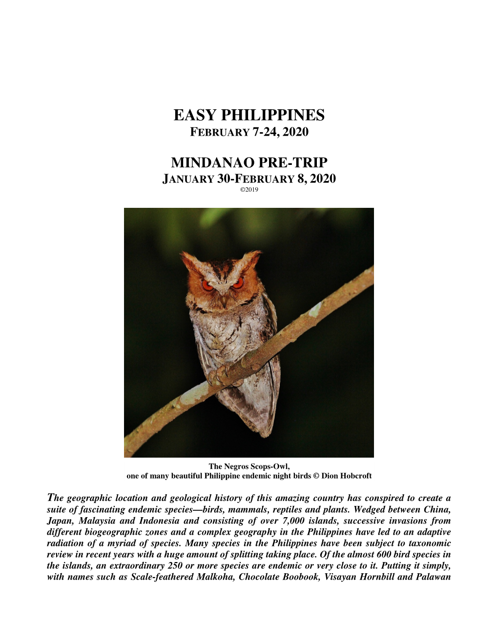 Easy Philippines February 7-24, 2020