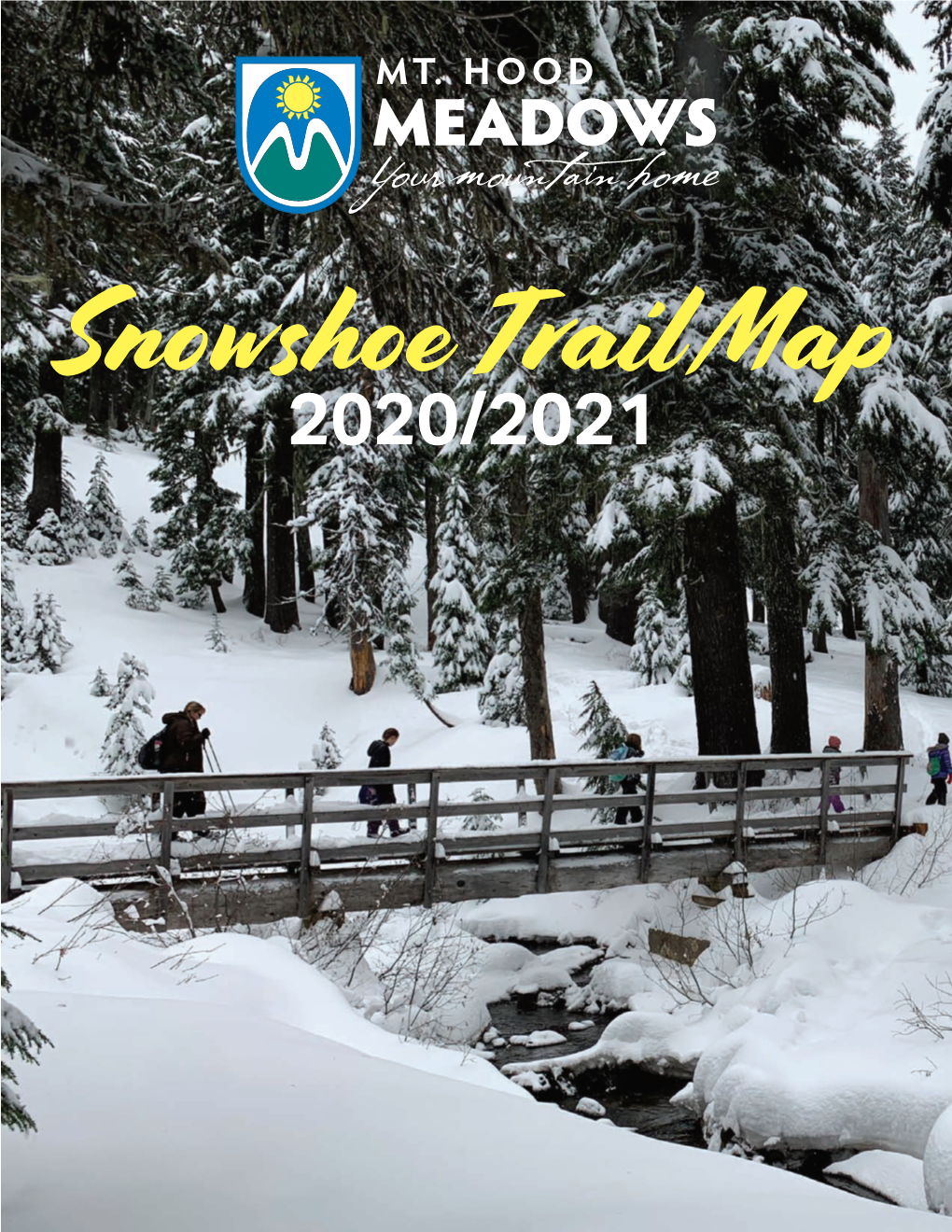 Snowshoe Trail Map 2020/2021 Snowshoe at Mt