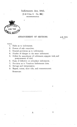 Indictments Act, 1915. [55& 6 GEO