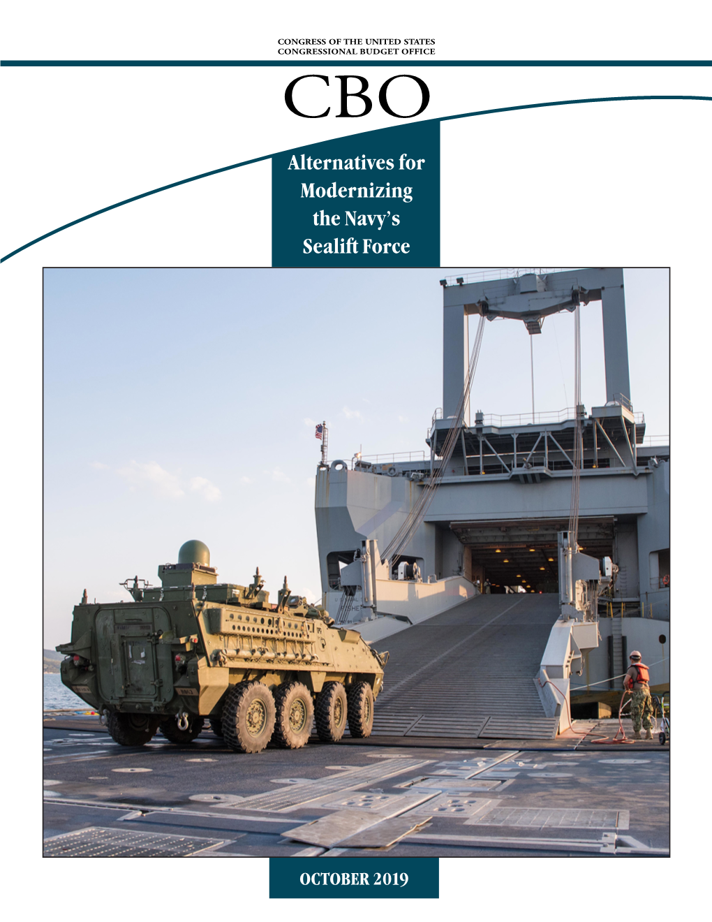 Alternatives for Modernizing the Navy's Sealift Force, October 2019
