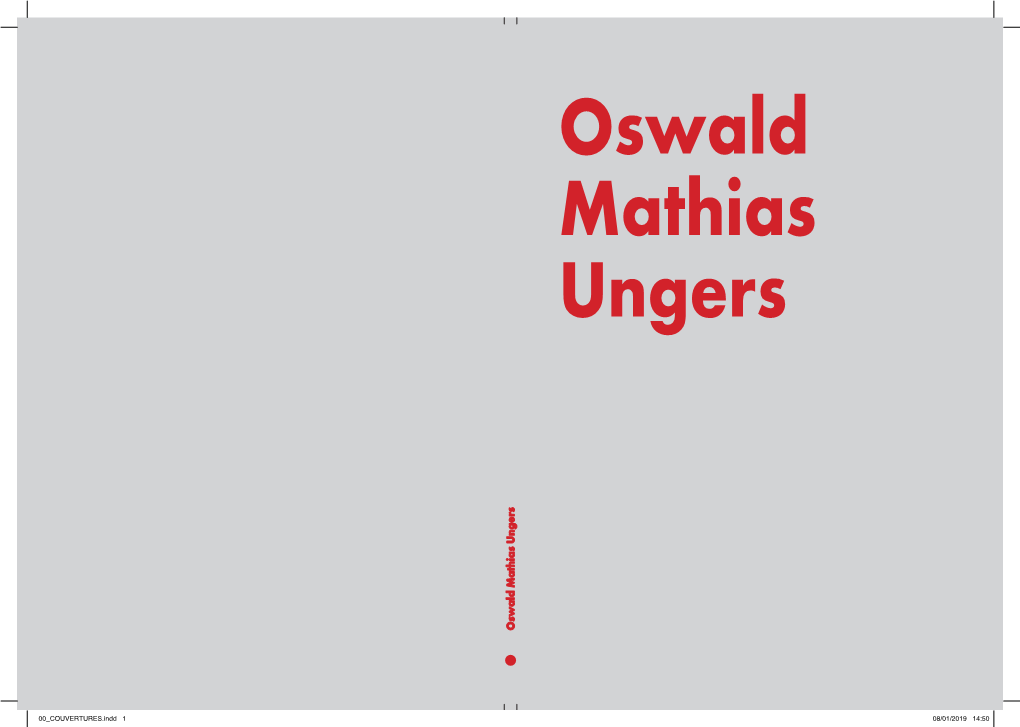 Oswald Mathias Ungers