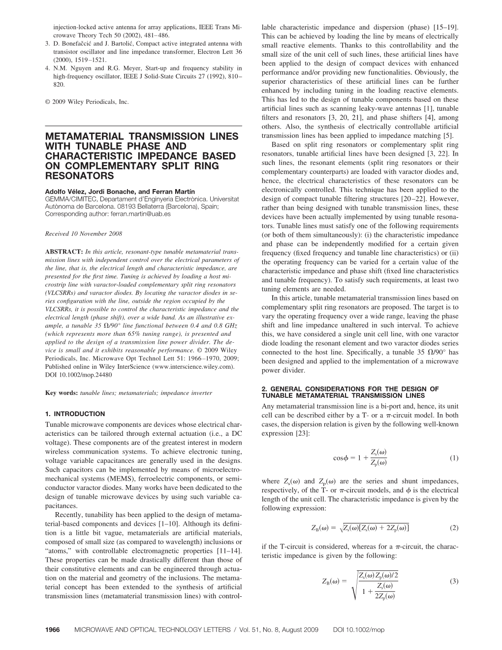 Metamaterial Transmission Lines with Tunable Phase and Characteristic