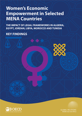 Women's Economic Empowerment in Selected MENA Countries