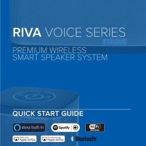Riva Voice Series Premium Wireless Smart Speaker System