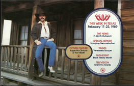 THIS WEEK in TEXAS February 17-23,1989
