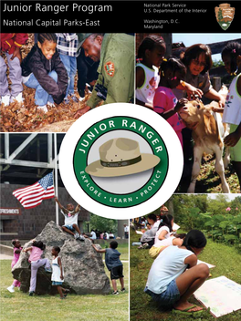 Junior Ranger Program, National Capital Parks-East