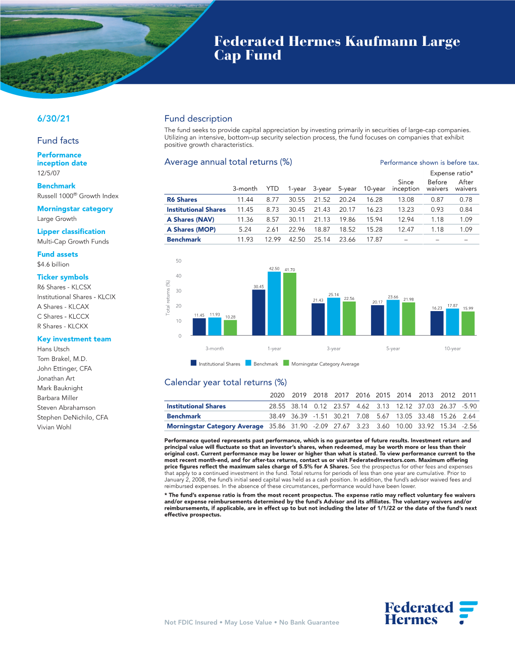 Federated Hermes Kaufmann Large Cap Fund