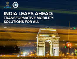 India Leaps Ahead: Transformative Mobility Solutions for All
