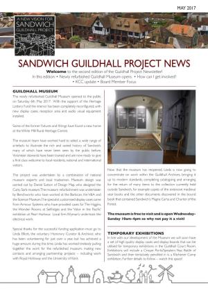 Sandwich Guildhall Project News