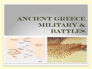 Ancient Greece Military & Battles
