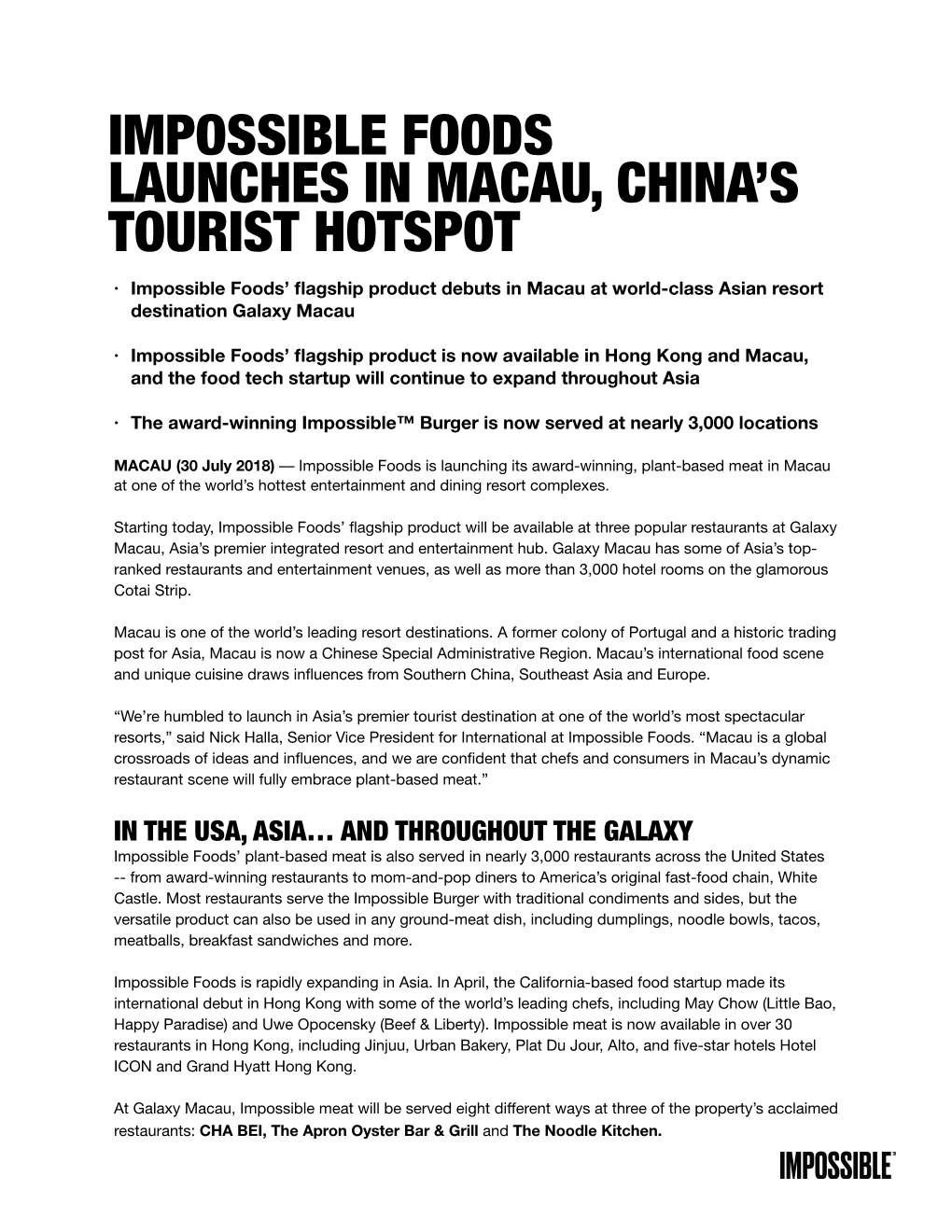 Press Release Galaxy Macau.Key